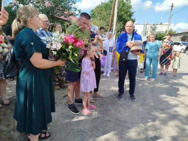У селі Вербка зустріли Сергія Сагаля, який повернувся з російського полону13