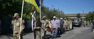 У Шишацькій громаді провели у засвіти захисника України Володимира Стародуба