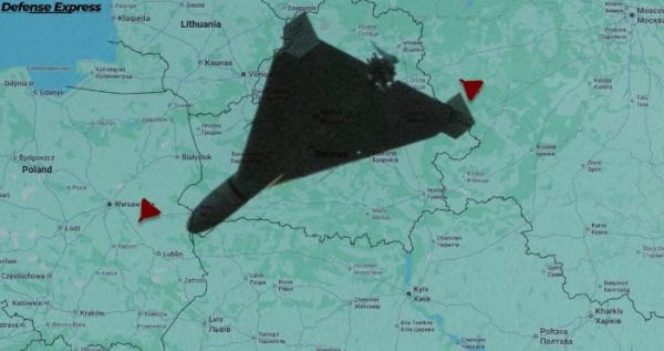 Вибух у Польщі: Defense Express припускає атаку «Шахеда», Міноборони озвучує свої версії