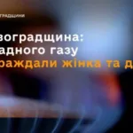 На Кіровоградщині від чадного газу постраждали жінка та дитина