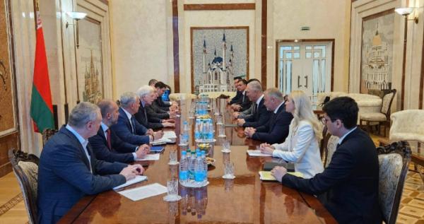 Засідання окупантів з представниками Білорусі / Окупаційне джерело