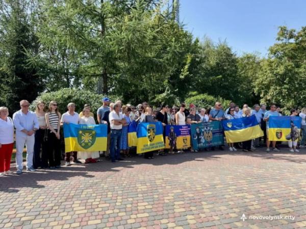У Нововолинську відкрили Стіну Надії2