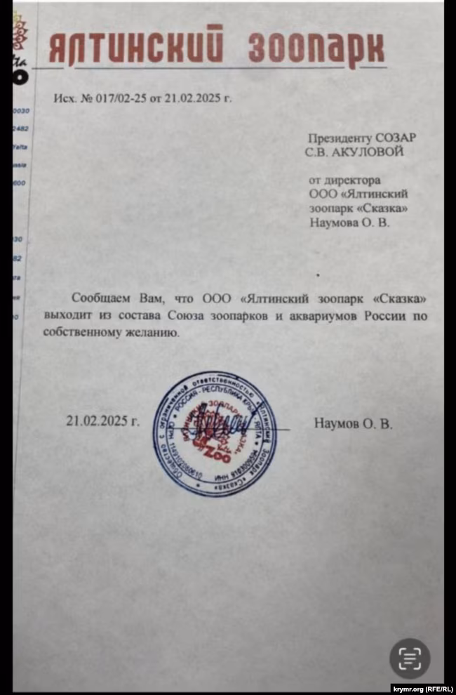 Зоопарки Зубкова исключили из Союза зоопарков и аквариумов России1