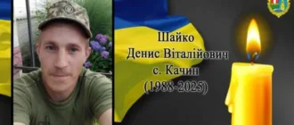 На Донеччині загинув Захисник України з села Качин – Денис Шайко