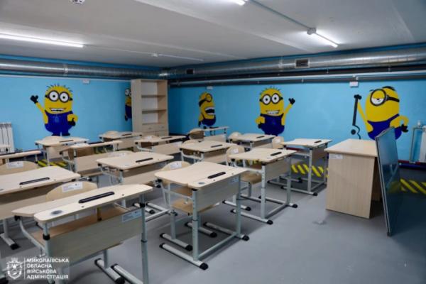 На Миколаївщині відкрили два укриття в ліцеях Баштанського району5