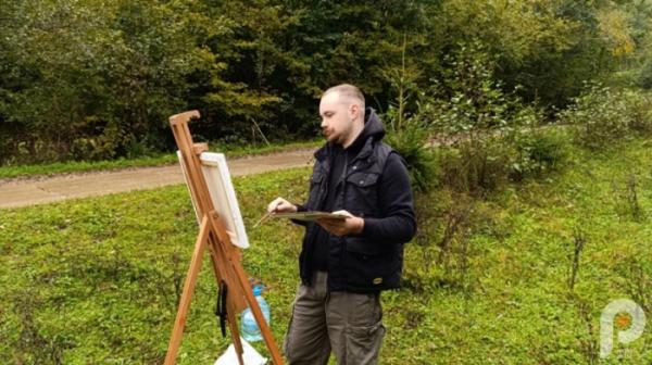 На Свалявщині до Дня художника організували пленер для митців