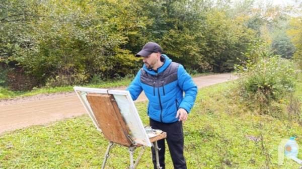 На Свалявщині до Дня художника організували пленер для митців