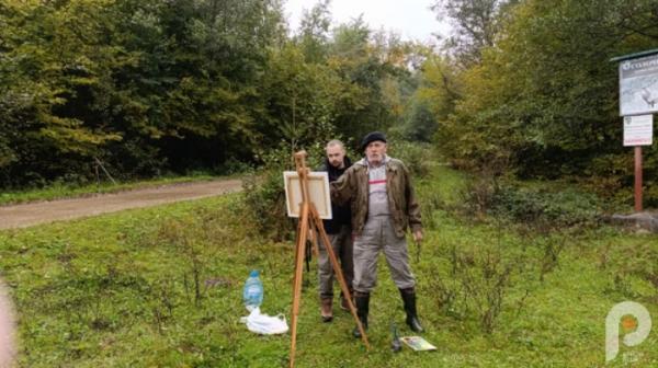 На Свалявщині до Дня художника організували пленер для митців