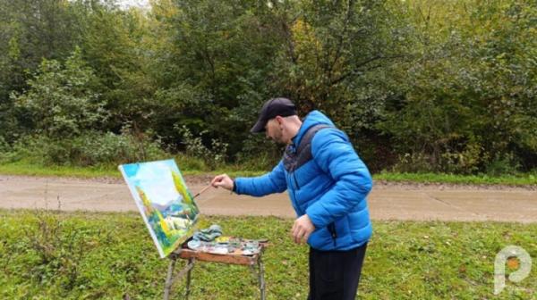 На Свалявщині до Дня художника організували пленер для митців