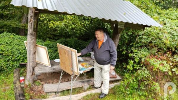 На Свалявщині до Дня художника організували пленер для митців