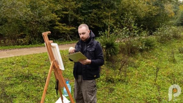 На Свалявщині до Дня художника організували пленер для митців
