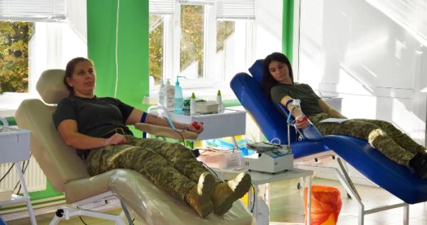 Прикордонники на Волині продовжують традицію донорства