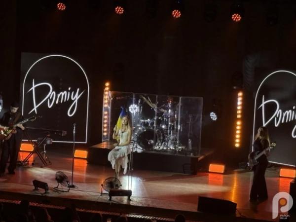 У Ковелі з концертом виступила співачка Domiy3