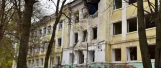 У Краматорську обстрілом пошкодили школу імені Героя України Степана Чубенка