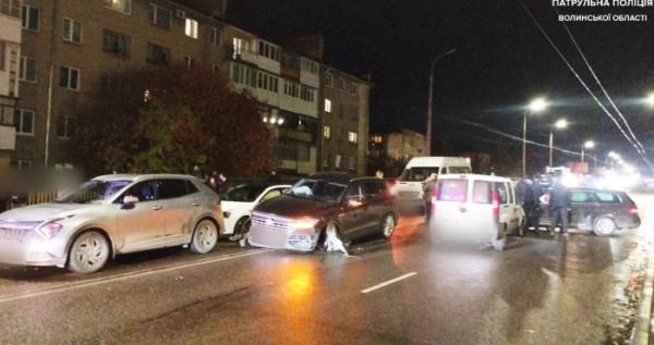 У Луцьку на проспекті Соборності сталося ДТП У Луцьку на проспекті Соборності сталося ДТП