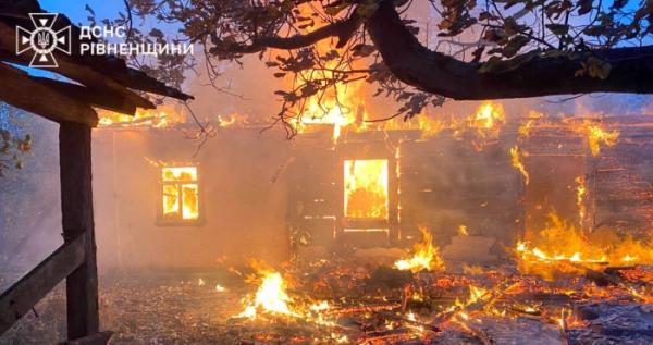 У селі Березнівської громади під час пожежі в будинку знайшли тіло чоловіка