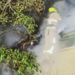 У Суймах вогнеборці загасили пожежу в житловому будинку