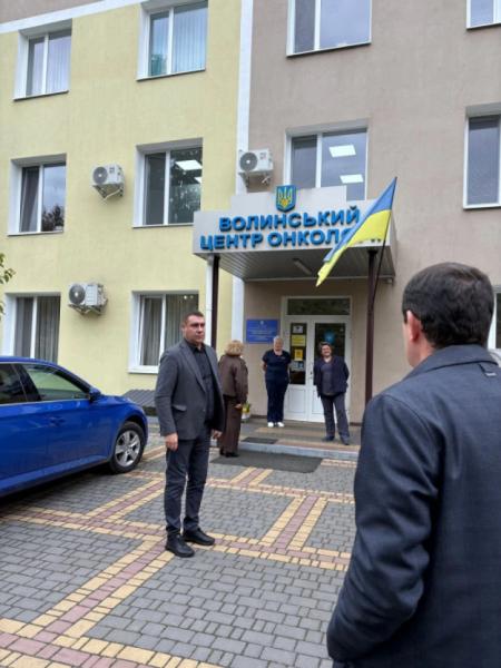 У Волинському онкоцентрі пацієнти отримують лікування безоплатно, – голова НСЗУ Наталія Гусак5