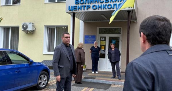 Голова Національної служби здоров’я України Наталія Гусак відвідала Волинський обласний онкологічний центр