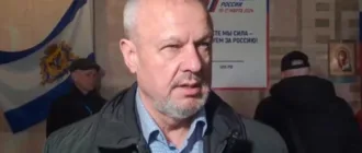 В Криму поховали загиблого зрадника з Нової Каховки Володимира Леонтьєва