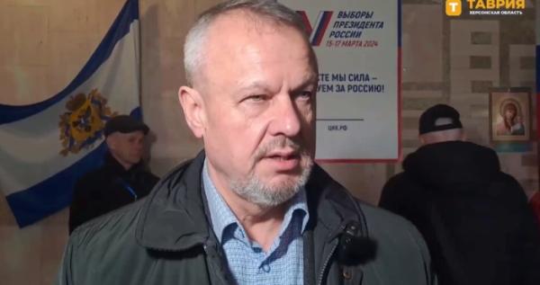 Володимир Леонтьєв / Фото з окупаційного медіа