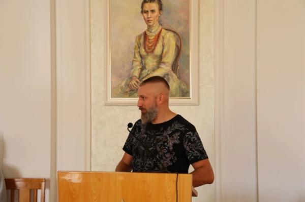 Волинський режисер Сергій Шараєвський презентував свій фільм для студентів ВНУ імені Лесі Українки1