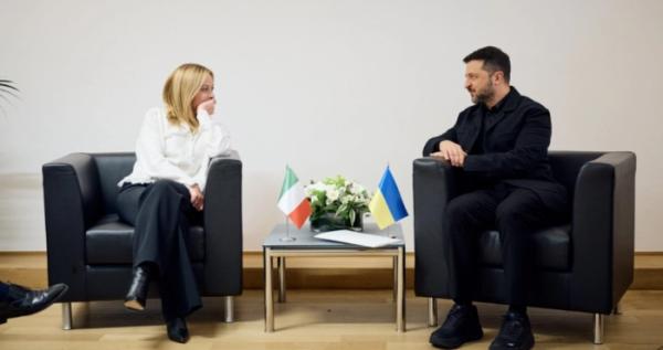 Зеленський провів зустріч із Мелоні