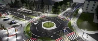 Кільцевий рух на головному перехресті Володимира може запрацювати до кінця 2025 року