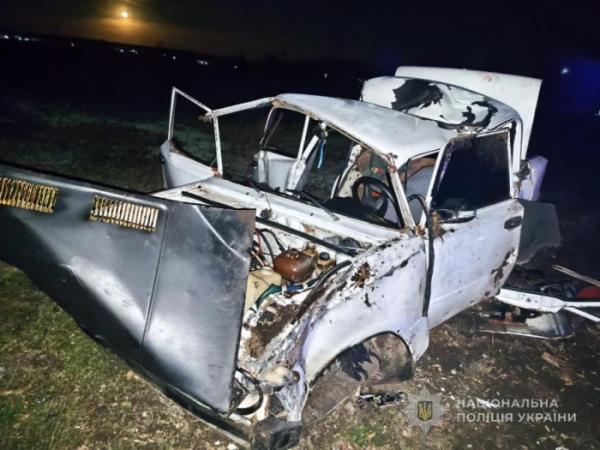 На Березівщині п’яний 21-річний водій катав друзів вночі і потрапив у аварію1
