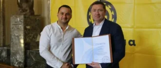 Начальника відділу культури Шептицької міської ради нагородили грамотою Львівської обласної військової адміністрації