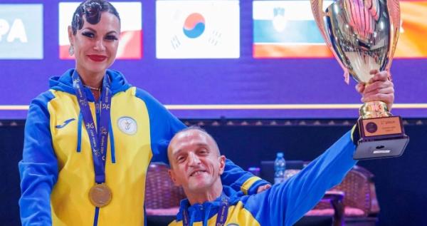 Пара з Рівненщини везе додому золото чемпіонату світу з пара спортивних танців