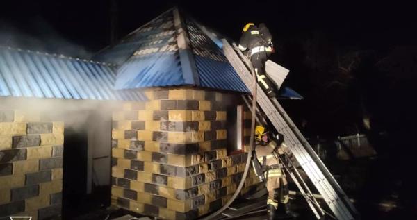 Пожежа у Великих Селищах: рятувальники швидко загасили вогонь у господарчій будівлі