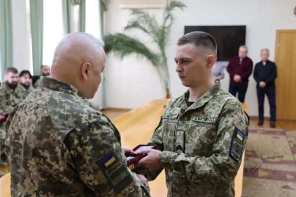 Прикордонник із Великомостівської громади отримав орден «За мужність» ІІІ ступеня1
