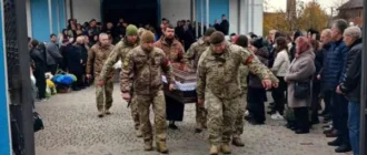 У Ківерцях попрощалися з військовим Петром Оверчуком