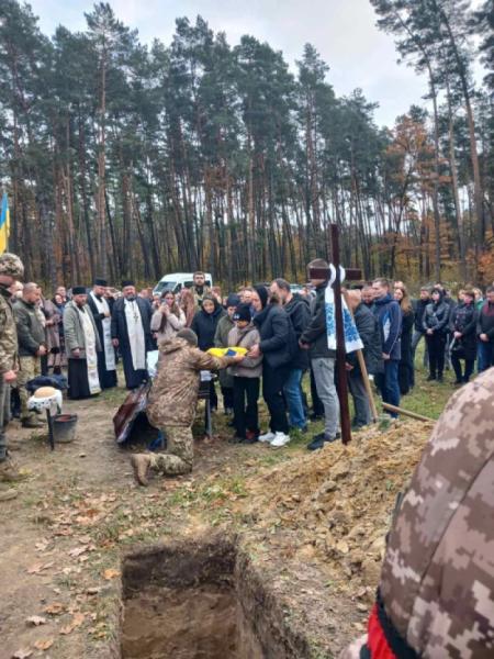 У Ківерцях попрощалися з військовим Петром Оверчуком