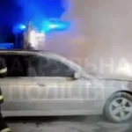 У Ковелі на Володимирській горіла автівка