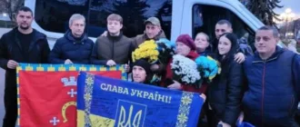 У Ковелі зустріли звільненого з російського полону Павла Подобеда