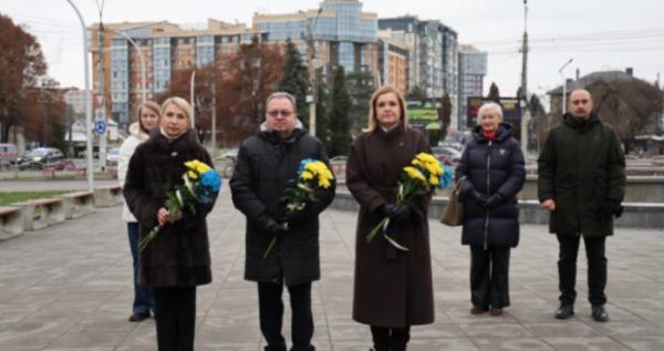 У Луцьку вшанували пам’ять Михайла Грушевського