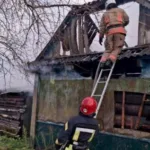 У селі Облапи горів житловий будинок