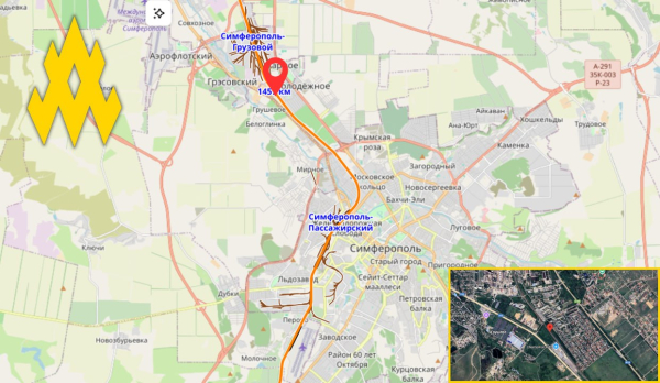 В окупованому Криму партизани влаштували диверсію на залізниці0