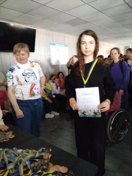 Вихованці Рівненської облшколи осіб із інвалідністю вибороли 23 медалі на першості Полтавщини з плавання1