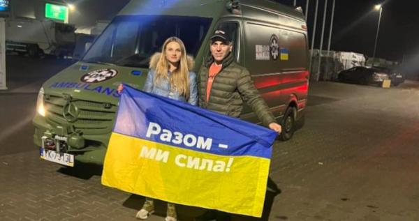 Завдяки ініціативі з Рожищенщини «Разом – ми сила!» для 147 бригади передали евакуаційний Mercedes Sprinter