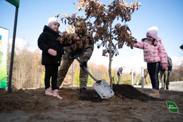 Завершення програми Президента «Зелена країна»: на Рівненщині висадили символічне мільярдне дерево1