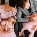 Донькам-близнючкам ковельського співака Аркадія Войтюка виповнився 1 рік