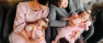 Донькам-близнючкам ковельського співака Аркадія Войтюка виповнився 1 рік