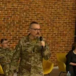 Якщо вистоїть Україна – вистоїть Європа: офіцер «Азову» у ЛНТУ про перспективи Третьої світової