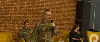 Якщо вистоїть Україна – вистоїть Європа: офіцер «Азову» у ЛНТУ про перспективи Третьої світової