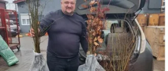 Підгайцівська громада передала гроші на пальне для генераторів та саджанці громаді на Херсонщині