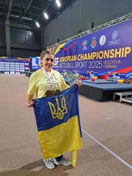 Рівненська спортсменка Оксана Маліновська здобула три нагороди на чемпіонаті Європи2