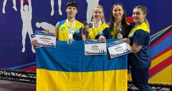 На Чемпіонаті Європи з гирьового спорту